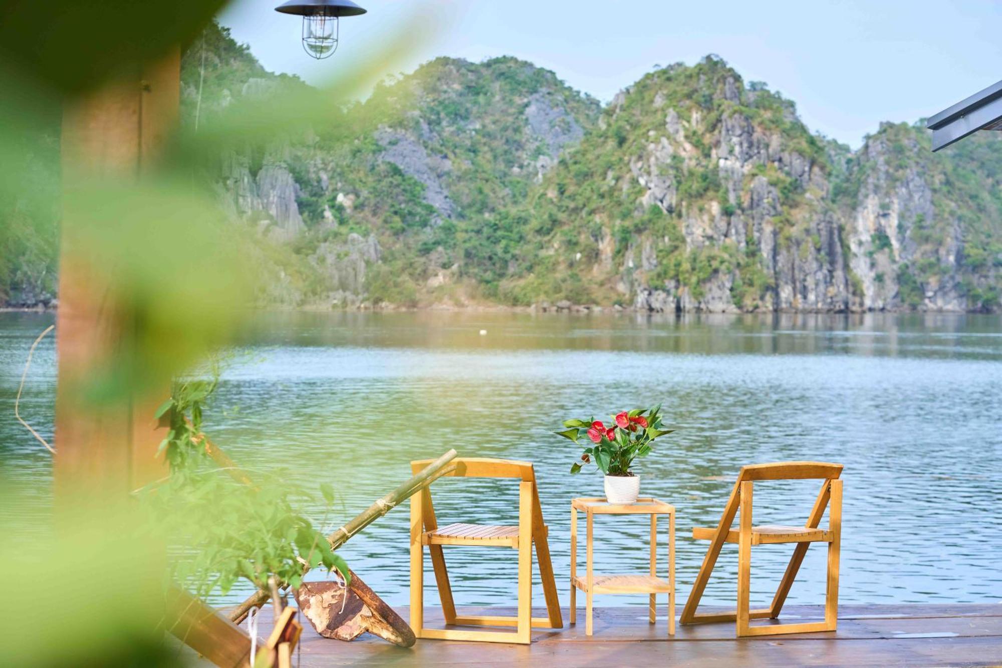 Lan Ha Floating Homestay Dong Khe Sau Exterior foto